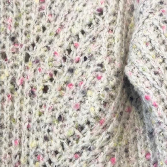 BIMBA Y LOLA Spain Designer Sweater Chunky Confetti Soft Cozy Sz M - Picture 3 of 10